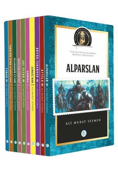 Büyük Komutanlar Seti 10 Kitap