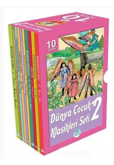 Dünya Çocuk Klasikleri Seti 2 (10 Kitap Kutulu)