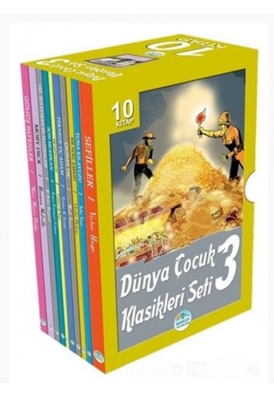 Dünya Çocuk Klasikleri Seti 3 (10 Kitap Kutulu)