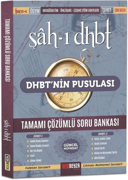 Yedibeyza DHBT nin Pusulası Şah-ı DHBT Soru Bankası Çözümlü