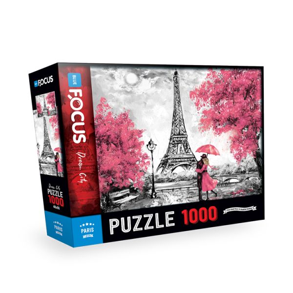 Blue Focus Puzzle Paris 1000 Parça
