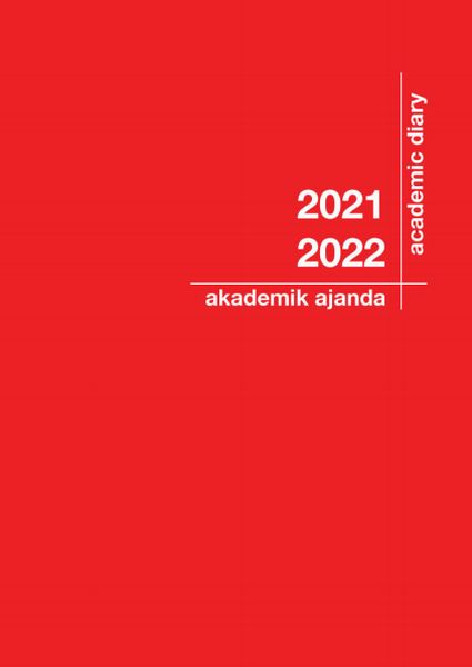 Akademi Çocuk 2021-2022 Akademik Ajanda Kırmızı 21x29cm