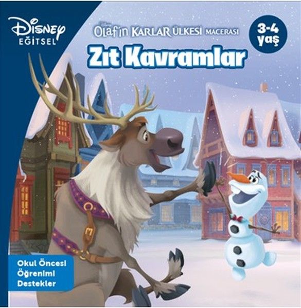 Disney Eğitsel-Olafın Karlar Ülkesi Macerası Zıt Kavramlar