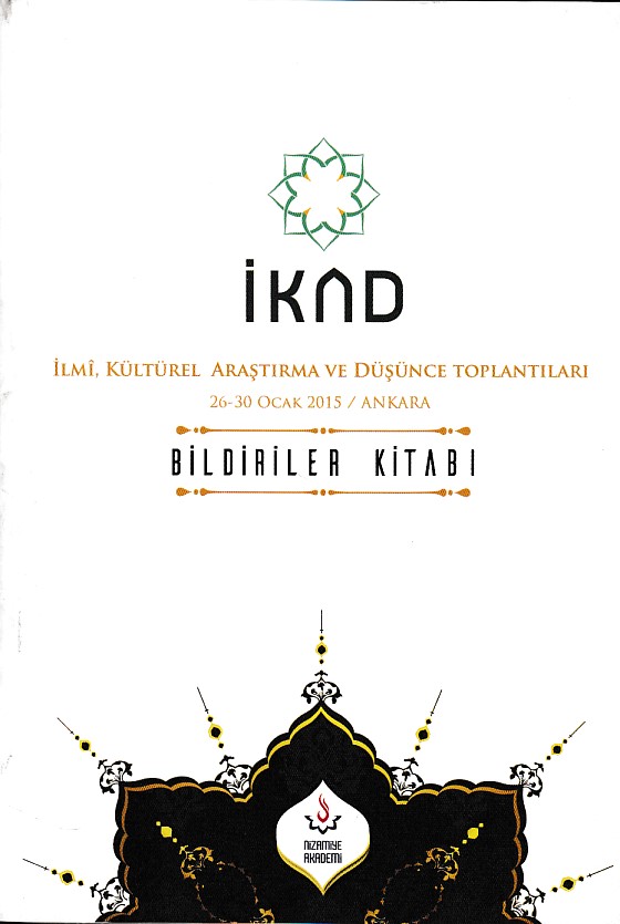 İKAD - İlmi, Kültürel Araştırma ve Düşünce Toplantıları 26-30 Ocak 2015 / Ankara