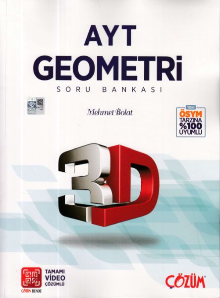 3D AYT Geometri Soru Bankası (Yeni)