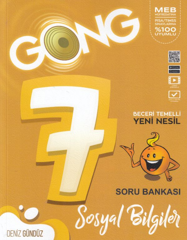 Gong 7. Sınıf Sosyal Bilgiler Beceri Temelli Yeni Nesil Soru Bankası