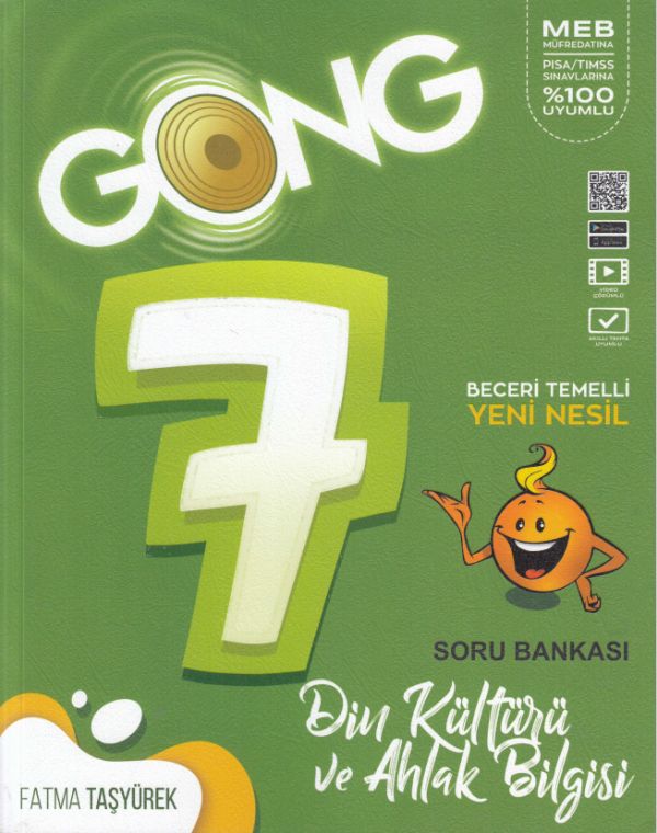 Gong 7. Sınıf Din Kültürü ve Ahlak Bilgisi Beceri Temelli Yeni Nesil Soru Bankası