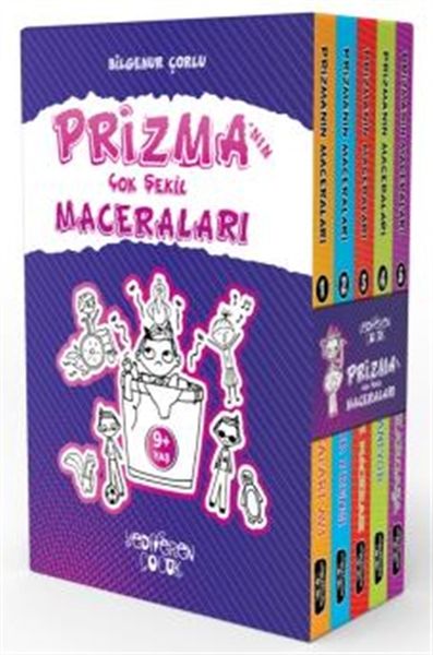 Prizma’nın Çok Şekil Maceraları Seti - 5 Kitap Takım