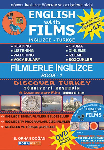 English with Films Book 1 (DVD'li)